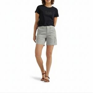 Lee Ultra Lux Flex To Go Cargo Shorts Gray Size 14 (EUC)